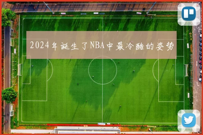 2024年诞生了NBA中最冷酷的姿势